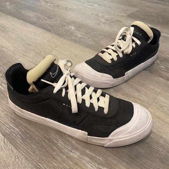 Nike Other - Nike Blazer Low Black Casual Sneaker Men 7.5